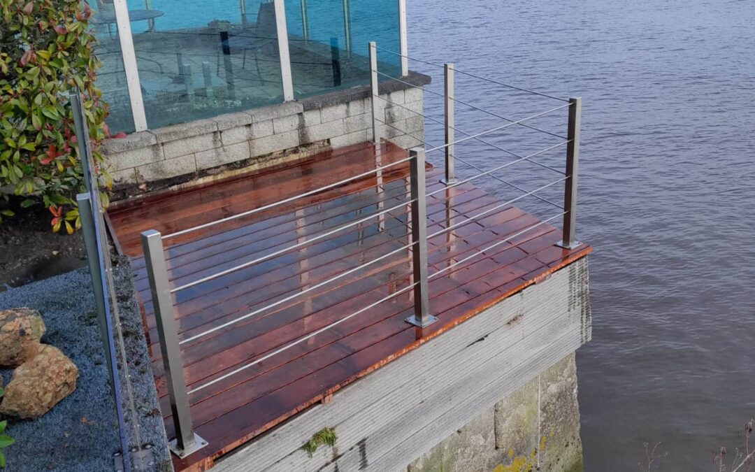 Aanlegproject van een vlonder in Moordrecht