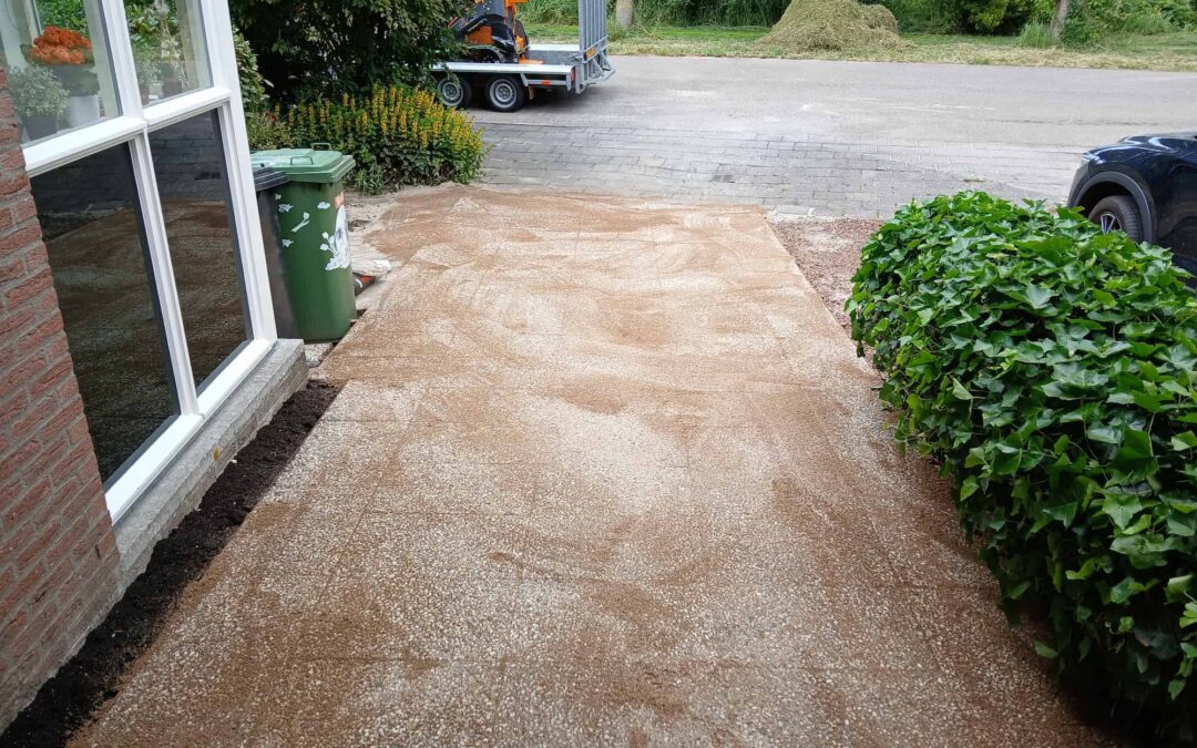 Renovatie oprit in Gouda